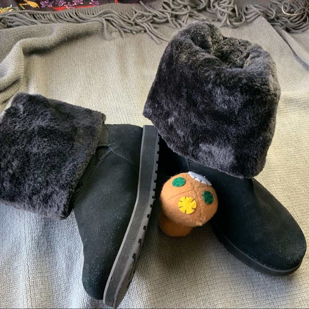 Skechers Black Winter Boots